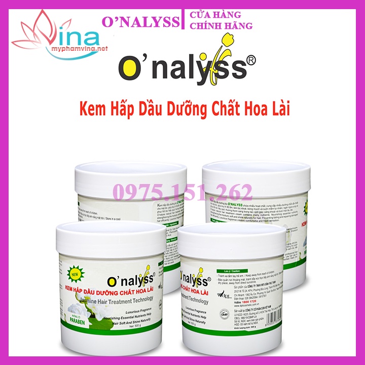 Kem hấp dầu Onalyss dưỡng chất hoa lài 1000g