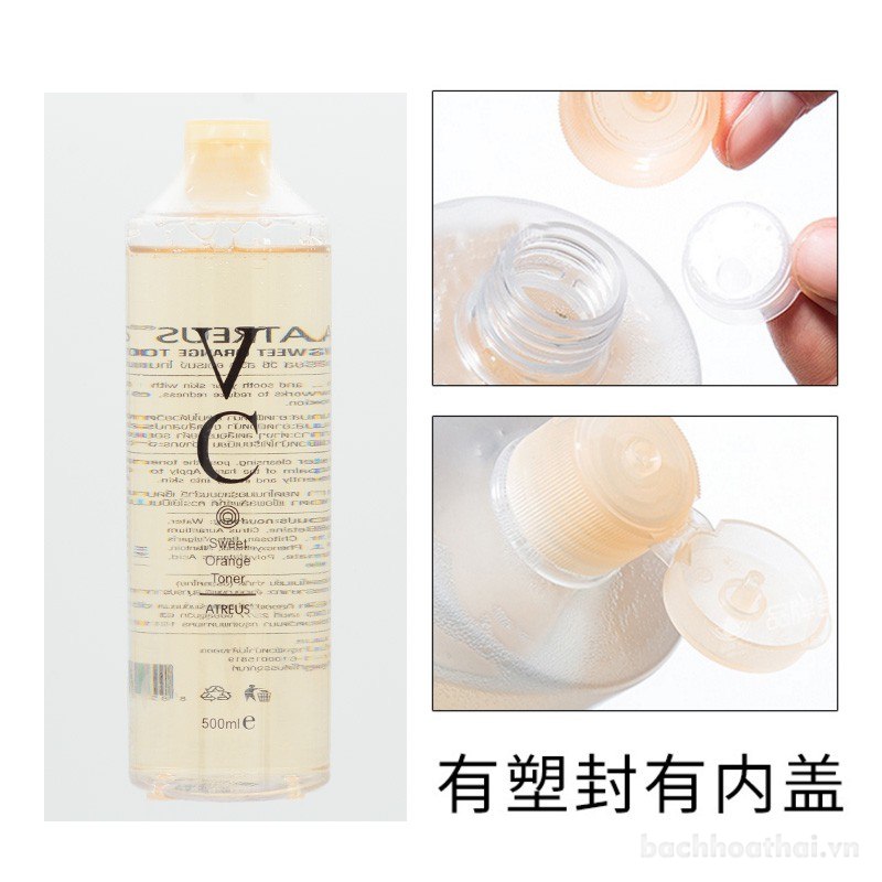 Nước hoa hồng tái tạo da Atreus VC Sweet Orange Toner Thái Lan