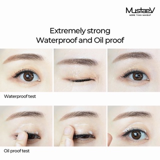 Mascara chống thấm nước MUSTAEV FIX-LASTING POWERPROOF MASCARA 7ml
