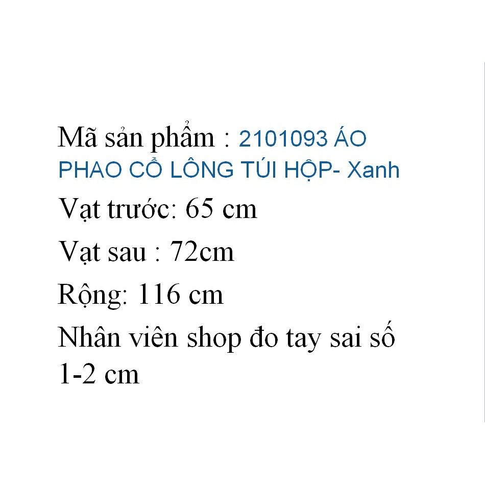 2101093 ÁO PHAO CỔ LÔNG TÚI HỘP | BigBuy360 - bigbuy360.vn