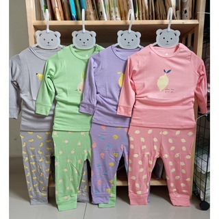 Bộ QA Lullaby Cài Vai Dài Tay Vải Petit Cho Bé Trai/Gái [NH666P]