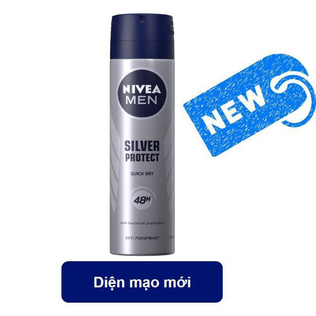 Xịt Khử mùi Nivea Men 150ml