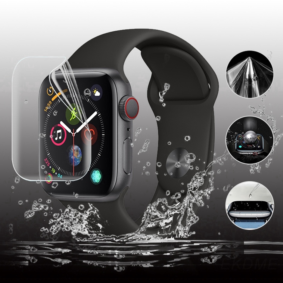 Miếng Dán Bảo Vệ Màn Hình Cho Đồng Hồ Thông Minh Apple Watch 6 SE 5 4 3 2 1 40Mm 44mm 38mm 42mm