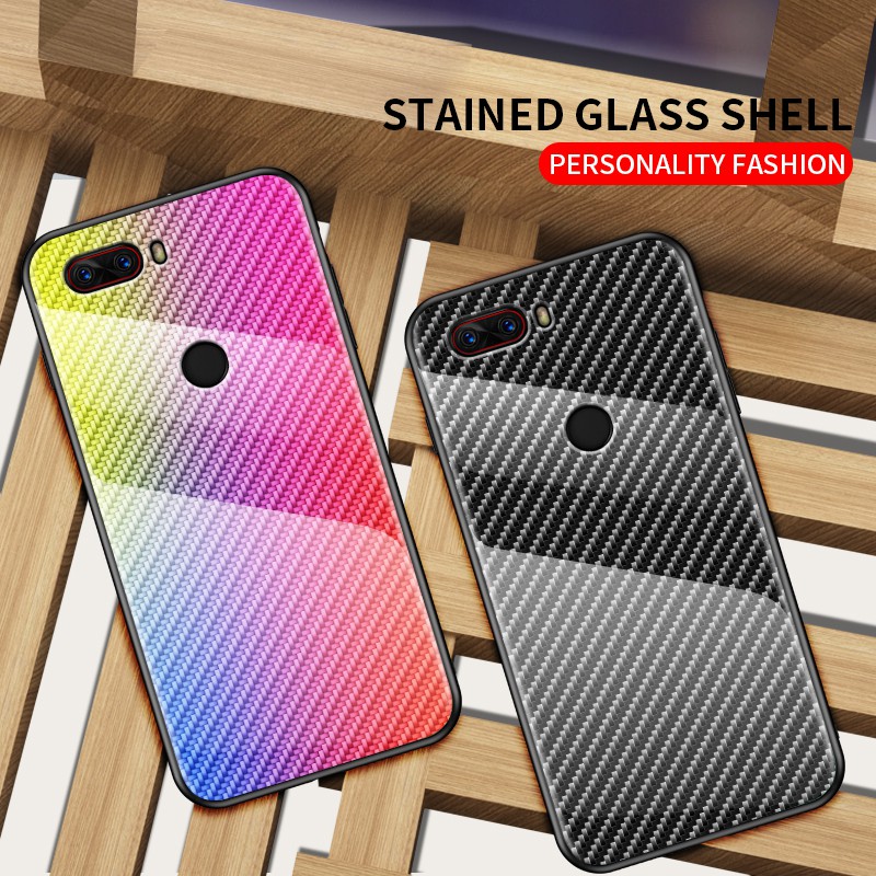 Ốp điện thoại mặt kính cường lực viền silicon chống sốc bảo vệ cho ZTE Nubia Z17/Z17s/Z17mini/ Z17minis/Z18/Z18mini