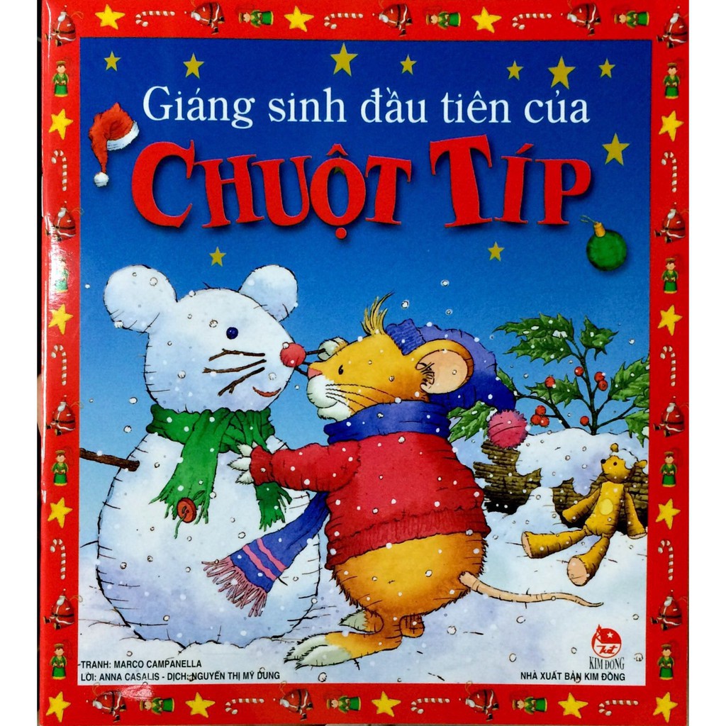 Sách - Giáng sinh đầu tiên của chuột Típ - Nxb Kim Đồng