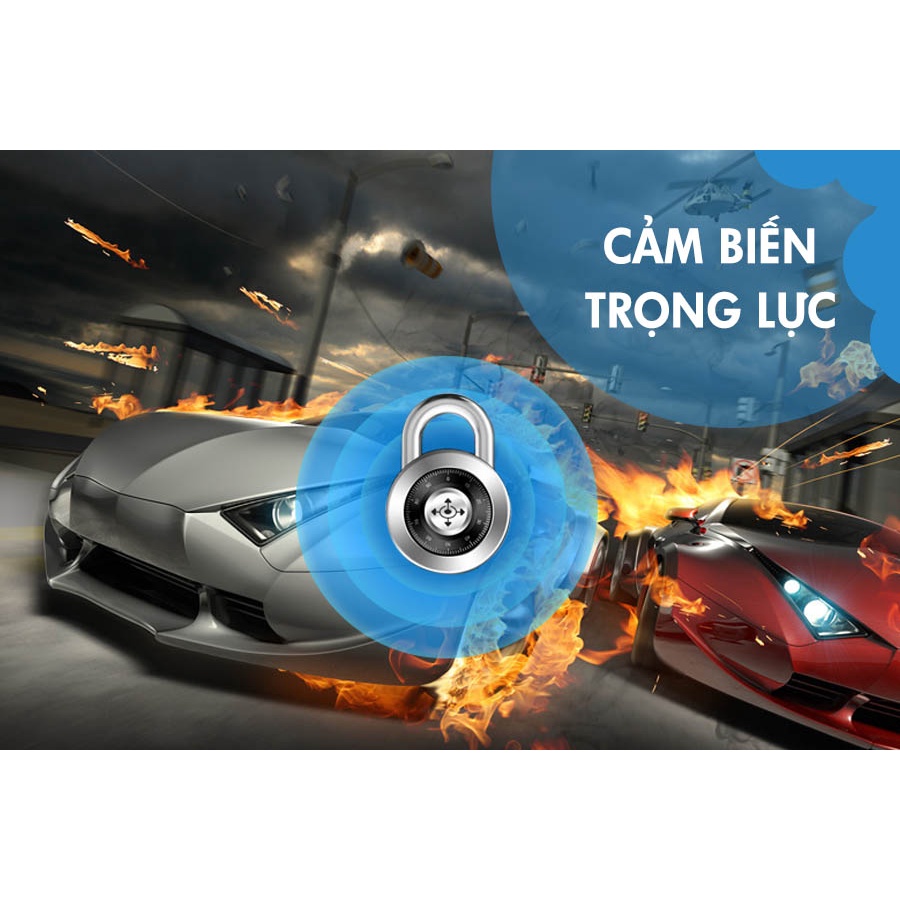 Camera hành trình G10 Max Full HD Trước + Sau 1080P hỗ trợ GPS màn hình gương cảm ứng hiện đại