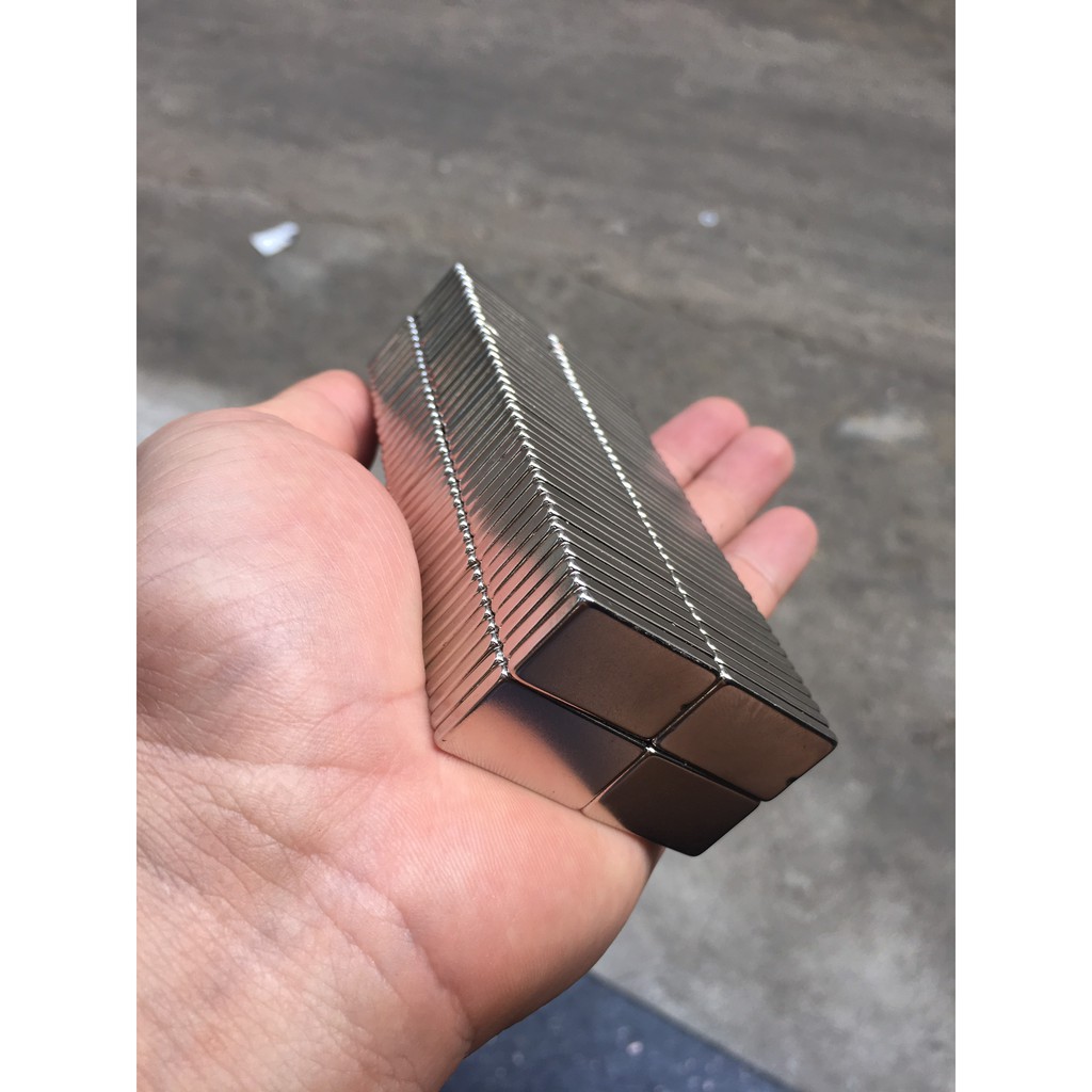 Nam Châm Đất Hiếm Cực Mạnh HCN 25x15x3mm - Mã N35