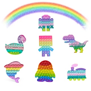 Mới Đồ chơi trẻ em Tạo Bong Bóng Hình Cây Kem Vui Nhộn Giúp Giảm Căng Thẳng