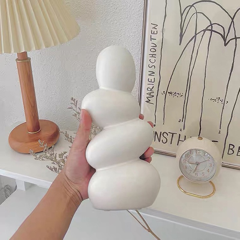 Bình Hoa Bằng Sứ Thiết Kế Sáng Tạo Phong Cách Bắc Âu Cao Cấp