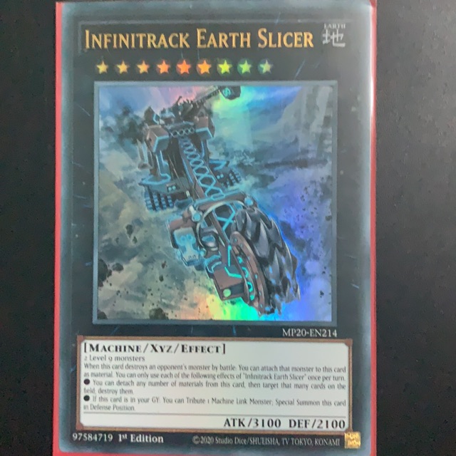 Bài yugioh: infinitrack earth slicer