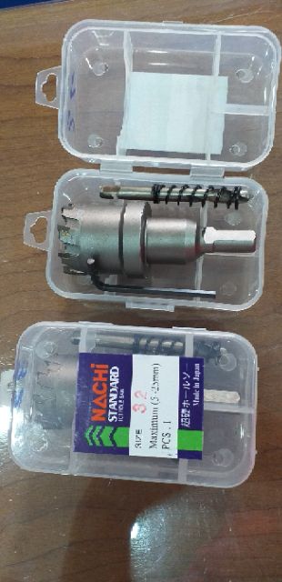 Mũi khoét inox gắn hợp kim