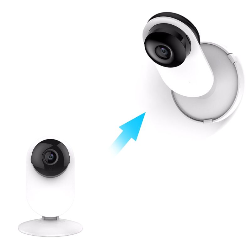 Set 2 Giá Đỡ Camera Gắn Tường Bằng Nhựa Xoay 360 Độ Cho Mi/Yi Smart Home