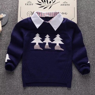 Áo len cho bé đón noel