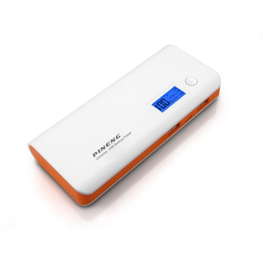 Pin sạc dự phòng Pineng PN968 10.000 mAh (Trắng) - Hãng Phân Phối Chính Thức