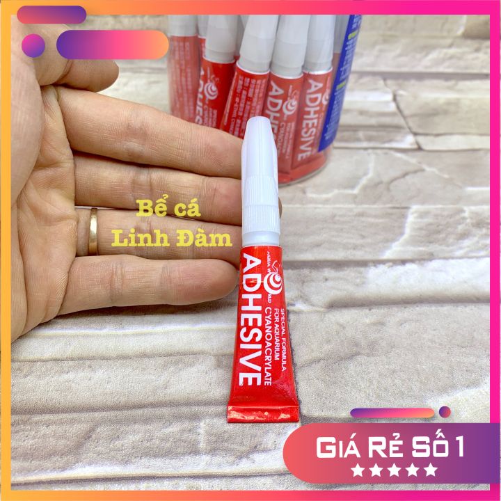Keo Dán Rêu Cây Thuỷ Sinh ADHESIVE 5g - Keo Dán Cây Thuỷ Sinh.
