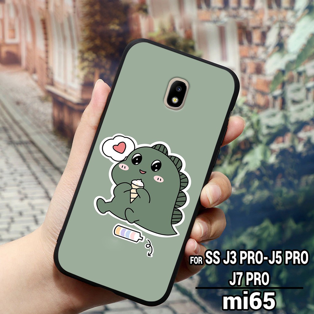 [HÀNG MỚI] Ốp lưng SAMSUNG GALAXY J3 PRO - J5 PRO - J7 PRO - J7 PLUS in hình chú khủng long nhỏ