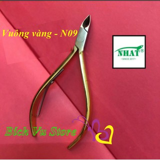 10cây Kềm Vuông Vàng N09 | Kềm Nhật (sỉ 50 cây; 100 cây)