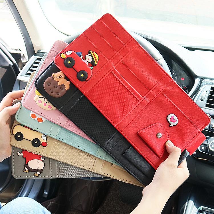 [Giá Nhà Máy] Túi Đựng Thẻ Tài Liệu / Kính / Tài Liệu Đa Năng Cho Xe Hơi