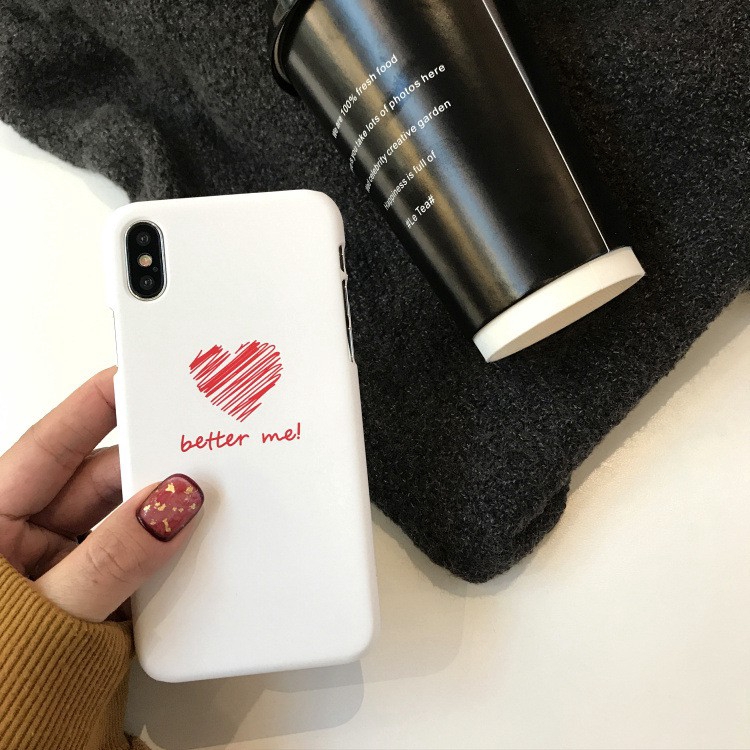 iPhone 5s SE 6 6s 7 8 Plus X Xs Max XR Phone Case Heart Better me Cover Casing | BigBuy360 - bigbuy360.vn