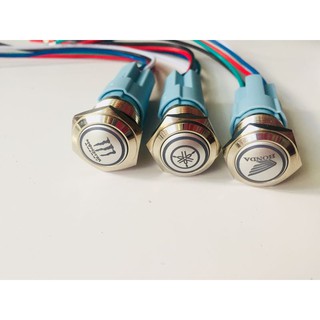Công tắc led logo Honda,Yamaha,Moter