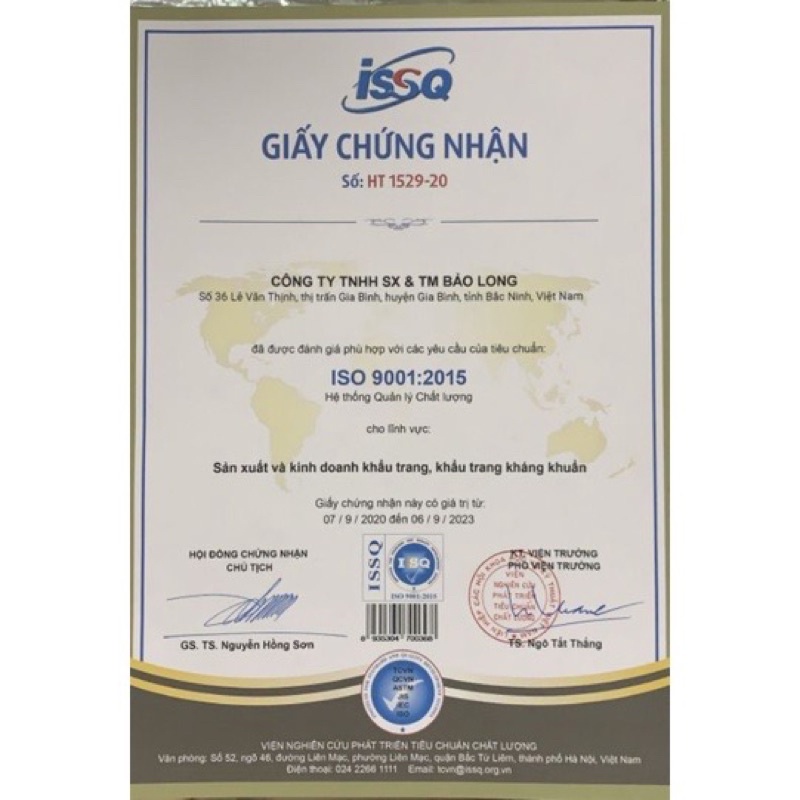 SET 10 Chiếc Khẩu trang 4 Lớp KF94 Bảo Long Chống Bụi Mịn Và Kháng Khuẩn Hàng Cao Cấp Hàn Quốc