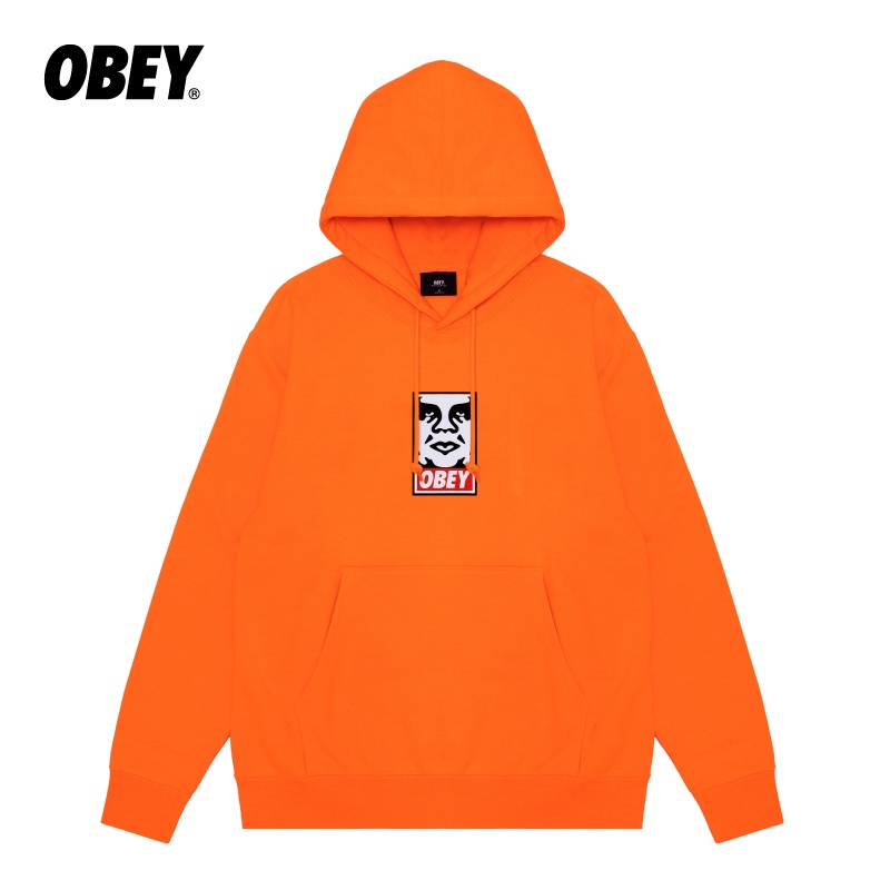 Obey Áo Hoodie In Chữ Nhiều Màu Cá Tính Cho Nam