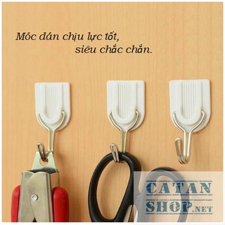 ❤️FREESHIP50k❤️ Vỉ 6 móc dán tường siêu chịu lực. sản phẩm vô cùng tiện dụng cho nhà bạn GD324-Vi6Moc