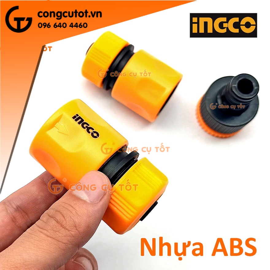 Bộ 3 đầu nối nhanh máy xịt rửa Ingco HHCS03122