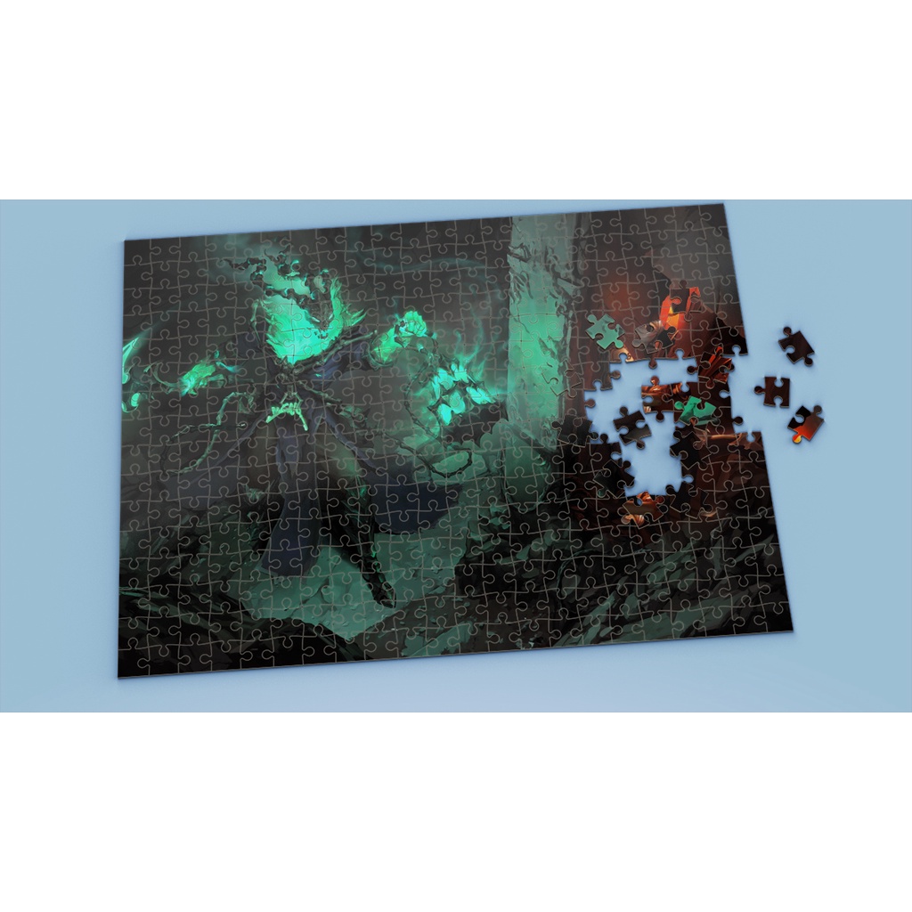 League of Legends Tranh ghép hình THRESH - Mẫu 2 - Nhận in theo yêu cầu