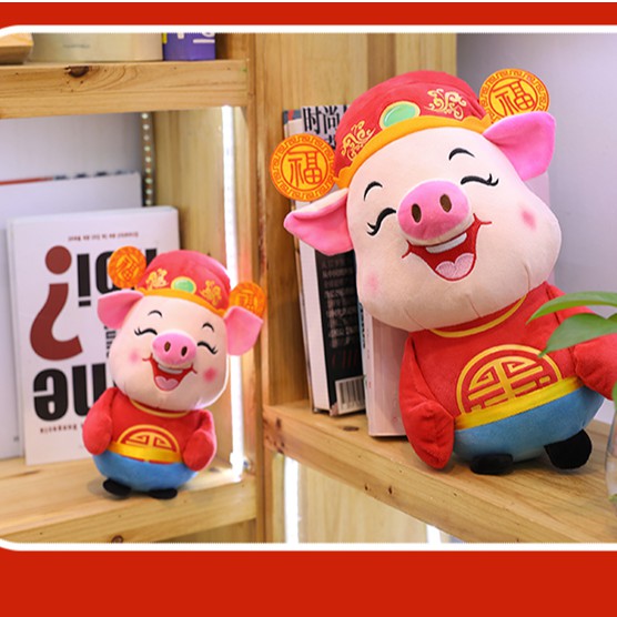 Heo bông may mắn - Quà tặng Tết