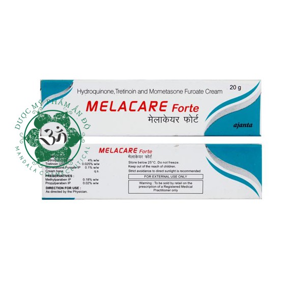 [MẪU MỚI 5/2023] Melacare Forte - Kem cải thiện nám Ấn Độ - Mandala Shop