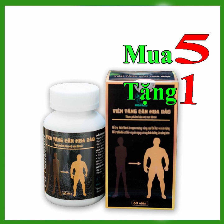 Viên Uống Tăng Cân Hoa Bảo Chính Hãng Tăng Cân Hoa Bảo Giúp Ăn Ngon Ngủ Ngon Tăng Cân
