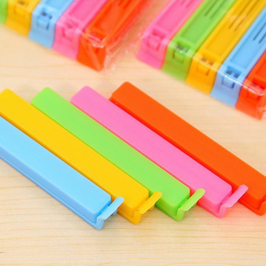 Bộ 5 cái kẹp niêm phong miệng túi thực phẩm siêu bền