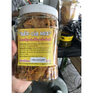 Cơm Cháy KHÔ GÀ LÁ CHANH Ngon tuyệt vời - BẾP CỦA MEE - SHOPEE