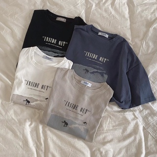 Áo thun “ INSIDE OUT”( ảnh thật) - phông unisex