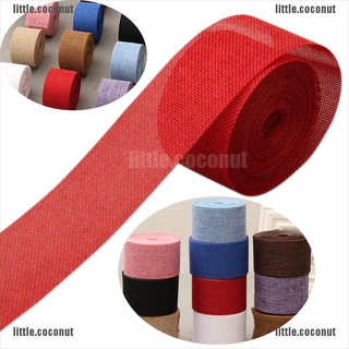 Cuộn Ruy Băng Vải Đay Tự Nhiên 5cm * 10m Trang Trí Tiệc Cưới
