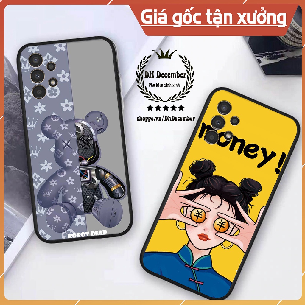 Ốp lưng Samsung Galaxy A52- A53 - A72 - A73 in hình 3D lucky, gấu Brick xinh xắn - KHÔNG NÊN BỎ LỠ