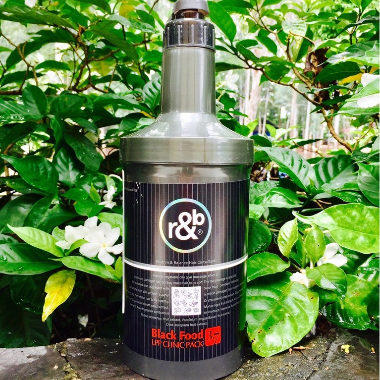 Hấp dầu dinh dưỡng bóng tóc r&amp;b Black Food 1000ml