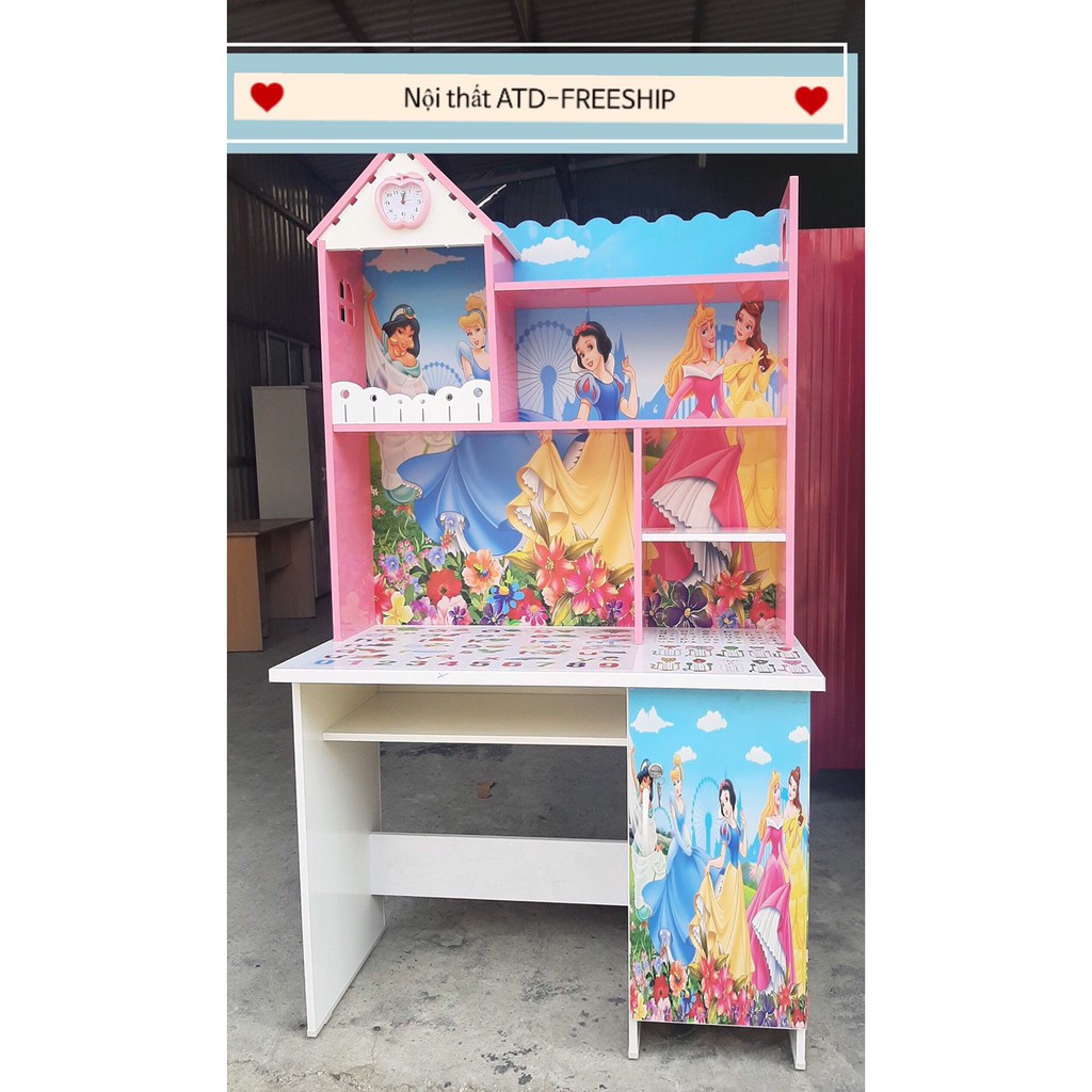 Bàn học sinh công chúa cho bé tiểu học, giao hàng nhanh | BigBuy360 - bigbuy360.vn