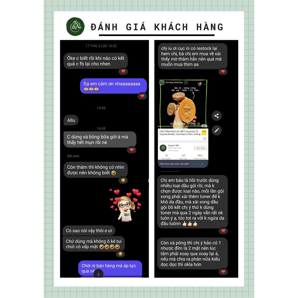 Xà phòng mờ thâm mụn TỔ ONG 2in1, giảm mụn, mờ sẹo thâm, dành cho mọi loại da mụn, nhạy cảm từ nhà THỊ_HANDMADE | BigBuy360 - bigbuy360.vn