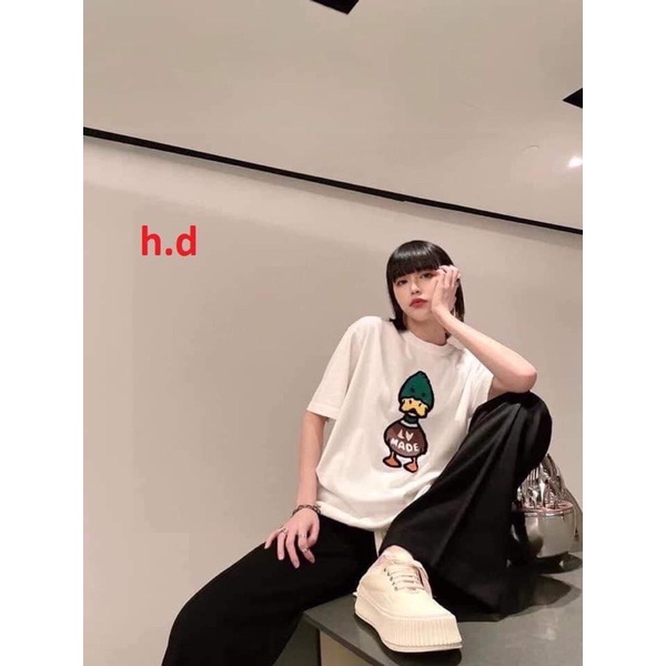 Áo phông vịt mũ xanh HD11