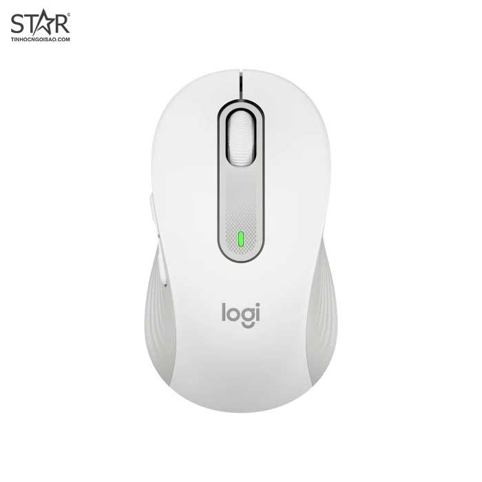 Chuột Văn Phòng Không Dây Logitech M650 SIGNATURE Wireless/Bluetooth (Trắng)