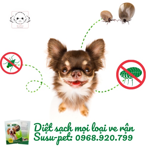 Thuốc tắm trị ve rận, bọ chét chó mèo thảo dược - diệt sạch tận gốc 100% an toàn cho thú cưng