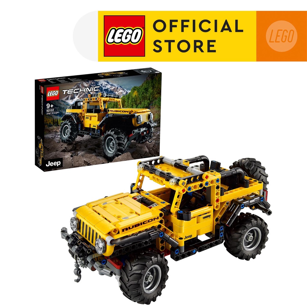 LEGO TECHNIC 42122 Xe Địa Hình Jeep Wrangler ( 665 Chi tiết)