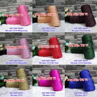Sợi Thô Trơn (Màu 26-50)-25k/cuộn~ 200gram