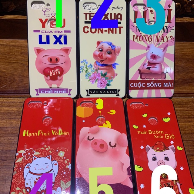 Ốp lưng xiaomi mi 8 lite heo lì xì