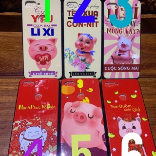 Ốp lưng xiaomi mi 8 lite heo lì xì