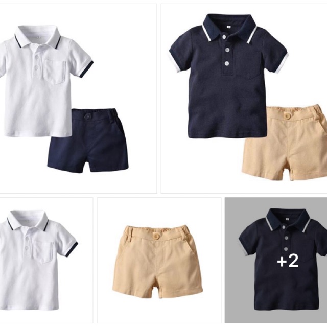 Bộ polo quần kaki