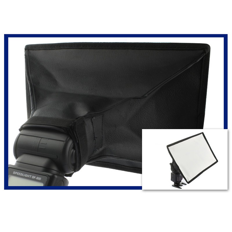 Softbox 20 * 30cm đầu flash khuếch tán flash mềm