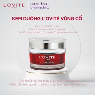 Kem chăm sóc vùng da cổ L'ovite Advanced Neckline Solution